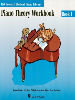 cover image of Piano Theory Workbook Book 1 (Music Instruction)